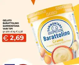 Mercatò Gelato barattolino SAMMONTANA offerta