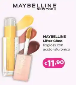 Acqua & Sapone MAYBELLINE Lifter Gloss lipgloss con acido ialuronico offerta