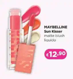 Acqua & Sapone MAYBELLINE Sun Kisser matte blush liquido offerta