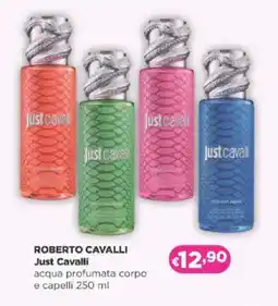 Acqua & Sapone ROBERTO CAVALLI Just Cavalli acqua profumata corpo e capelli offerta