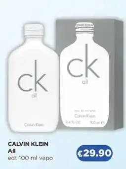 Acqua & Sapone CALVIN KLEIN All edt vapo offerta