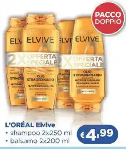 Acqua & Sapone L'ORÉAL Elvive offerta