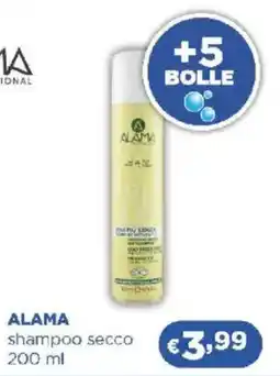 Acqua & Sapone ALAMA shampoo secco offerta