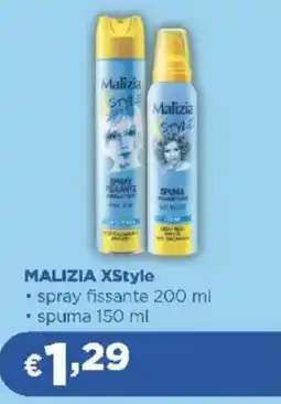 Acqua & Sapone MALIZIA XStyle spray fissante spuma offerta