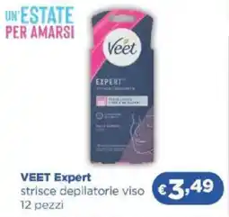 Acqua & Sapone VEET Expert strisce depilatorie viso offerta