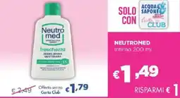 Acqua & Sapone NEUTROMED intimo offerta
