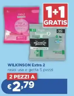 Acqua & Sapone WILKINSON Extra 2 rasoi usa e getta offerta