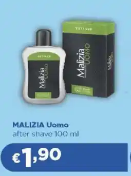 Acqua & Sapone MALIZIA Uomo after shave offerta