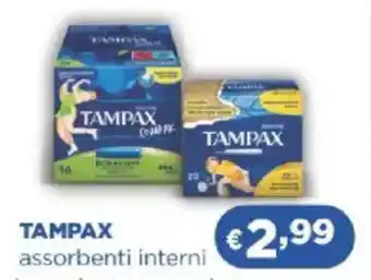 Acqua & Sapone TAMPAX assorbenti interni offerta