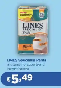 Acqua & Sapone LINES Specialist Pants mutandine assorbenti incontinenza offerta