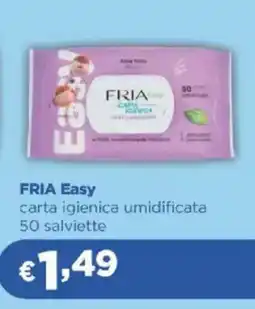 Acqua & Sapone FRIA Easy carta igienica umidificata 50 salviette offerta