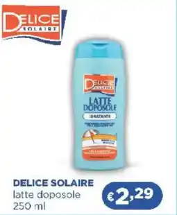 Acqua & Sapone DELICE SOLAIRE latte doposole offerta
