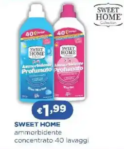 Acqua & Sapone SWEET HOME ammorbidente concentrato 40 lavaggi offerta
