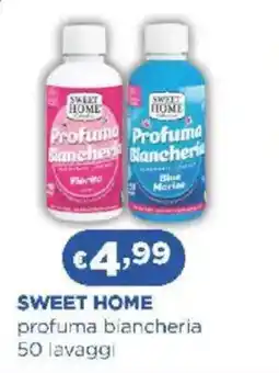 Acqua & Sapone SWEET HOME profuma biancheria 50 lavaggi offerta