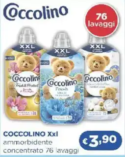 Acqua & Sapone COCCOLINO Xxl ammorbidente concentrato offerta