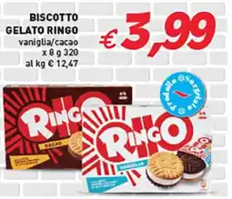 Coal Biscotto gelato ringo vaniglia/cacao offerta