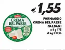 Coal Formaggio crema bel paese galbani x89 offerta