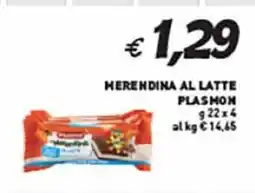 Coal Merendina al latte plasmon offerta