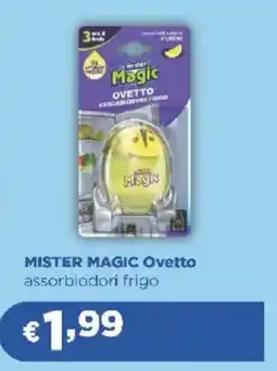 Acqua & Sapone MISTER MAGIC Ovetto assorbiodori frigo offerta