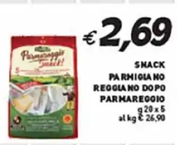 Coal Snack parmigiano reggiano do po parmareggio offerta