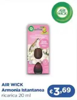Acqua & Sapone AIR WICK Armonia Istantanea ricarica offerta