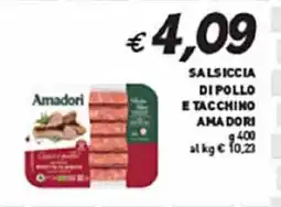 Coal Salsiccia dipollo e tacchino amadori offerta