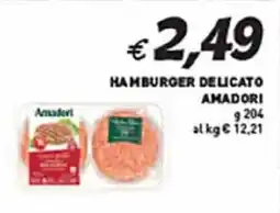 Coal Hamburger delicato amadori offerta