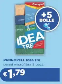 Acqua & Sapone PANNOPELL Idea Tre panni microfibra offerta