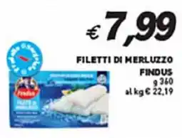 Coal Filetti di merluzzo findus offerta