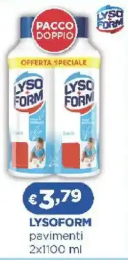 Acqua & Sapone LYSOFORM pavimenti offerta