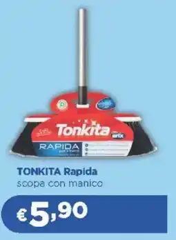 Acqua & Sapone TONKITA Rapida scopa con manico offerta