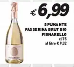 Coal Spumante passerina brut bio pignarello offerta