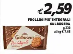 Coal Frollini piu' integrali galbusera offerta