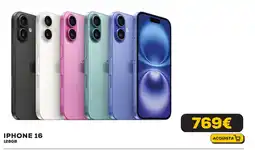 Euronics IPHONE 16 128GB offerta