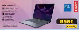 Euronics Lenovo IDEAPAD Slim 3 offerta