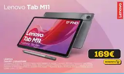Euronics LENOVO TAB M11 - ZADA0314SE offerta