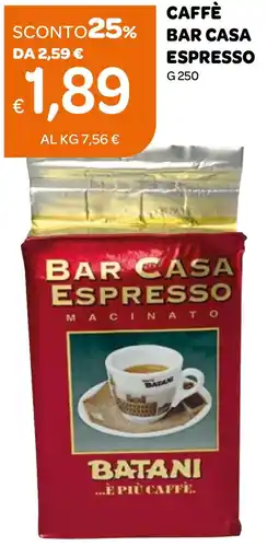 Ekom Caffè bar casa espresso offerta