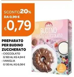 Ekom Preparato per budino zuccherato - cioccolato - vaniglia offerta
