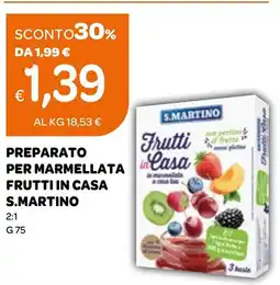 Ekom Preparato per marmellata frutti in casa s.martino offerta