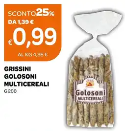 Ekom Grissini golosoni multicereali offerta