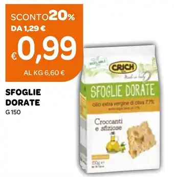 Ekom Sfoglie dorate offerta