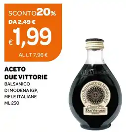 Ekom Aceto due vittorie balsamico di modena igp, mele italiane offerta