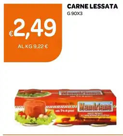 Ekom Carne lessata offerta
