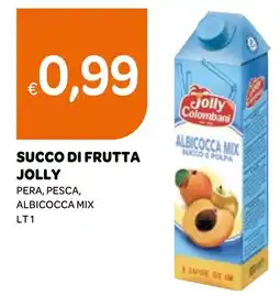 Ekom Succo di frutta jolly pera, pesca, albicocca mix offerta