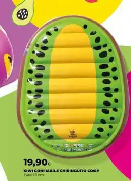 Coop KIWI GONFIABILE CHIRINGUITO COOP offerta