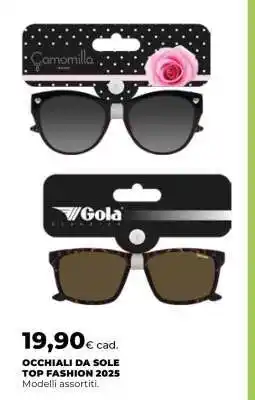 Coop OCCHIALI DA SOLE TOP FASHION 2025 offerta