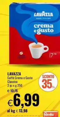 Famila LAVAZZA offerta