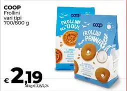 Coop COOP FROLLINI VARI TIPI offerta