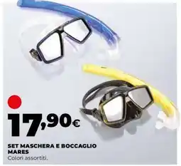 Coop SET MASCHERA E BOCCAGLIO MARES offerta