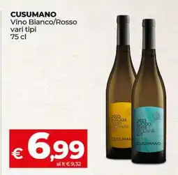 Coop CUSUMANO offerta